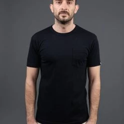 UES Ramayana Crew-Neck Pocket T-Shirt Black