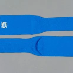 UES Yarn Uneveness Three-Ply Socks Blue