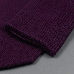 UES Yarn Uneveness Three-Ply Socks Purple 11 UES Yarn Uneveness Three-Ply Socks Purple