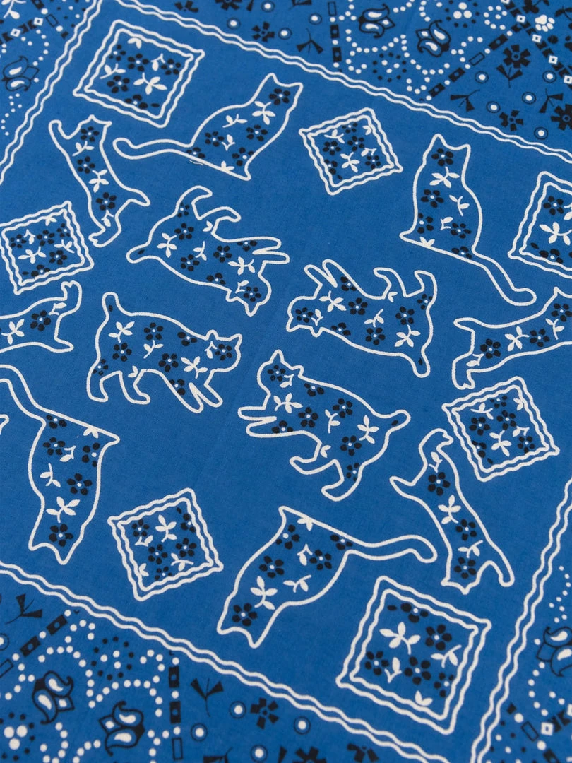 TCB Cat Bandana Blue 6 TCB Cat Bandana Blue