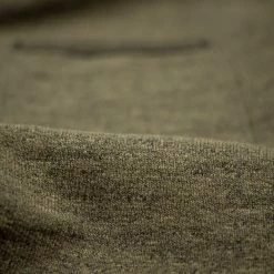 NEW ARRIVALS Loop & Weft Heather Slub Pile Back Hem Ribbed Cardigan Army Olive