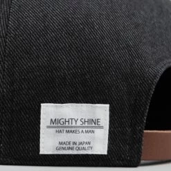 NEW ARRIVALS Mighty Shine Flip Cap C-Twill Black