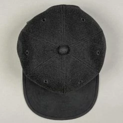 Mighty Shine Serge Short Brim Cap Black