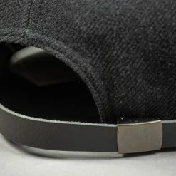 Mighty Shine Serge Short Brim Cap Black