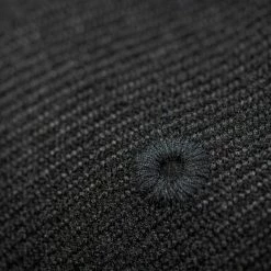 Mighty Shine Serge Short Brim Cap Black