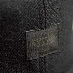 Mighty Shine Serge Short Brim Cap Black