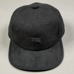 Mighty Shine Serge Short Brim Cap Black