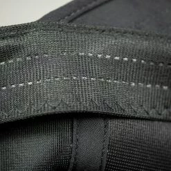 Mighty Shine Serge Short Brim Cap Charcoal Grey