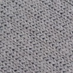 Nishiguchi Kutsushita Recycled Cotton Ribbed Socks Light Grey