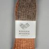 Nishiguchi Kutsushita Wool Cotton Slab Socks Brown