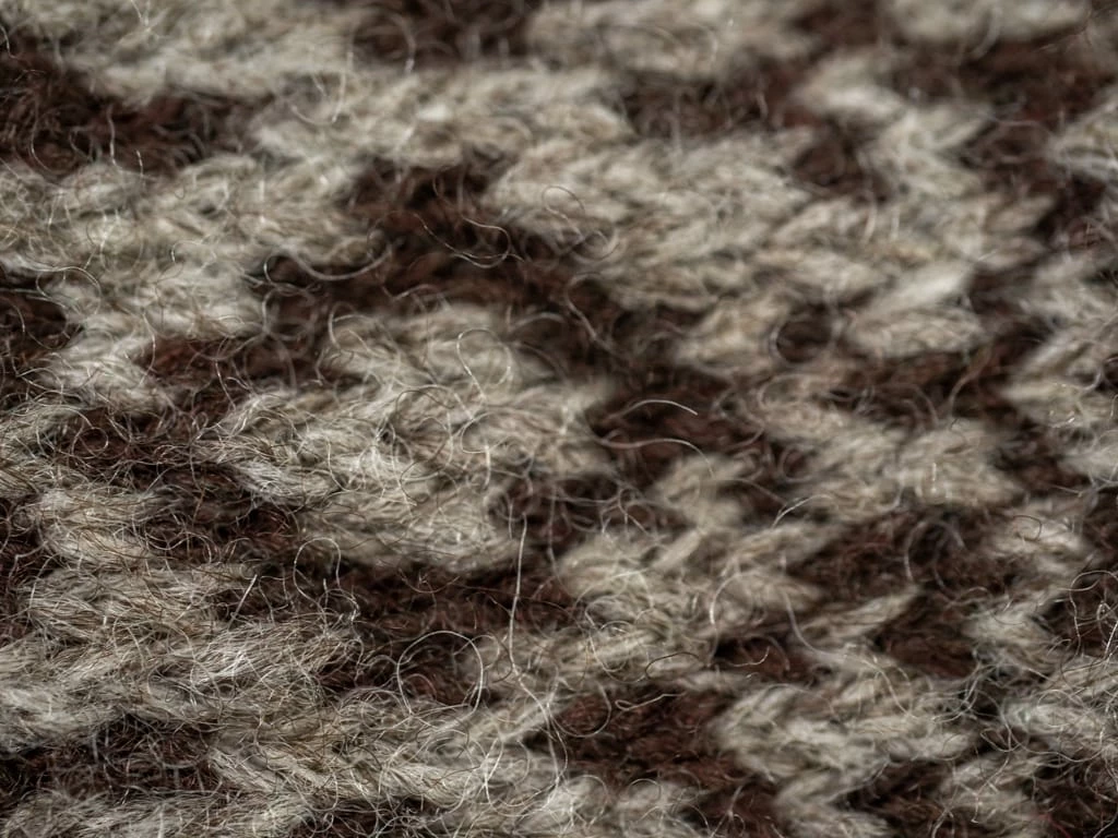 Nishiguchi Kutsushita Wool Jacquard Socks Grey 11 Nishiguchi Kutsushita Wool Jacquard Socks Grey