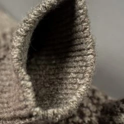 Nishiguchi Kutsushita Wool Jacquard Socks Grey 28 Nishiguchi Kutsushita Wool Jacquard Socks Grey