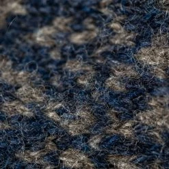 Nishiguchi Kutsushita Wool Jacquard Socks Navy