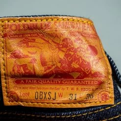Old Blue X Samurai Jeans 21oz Kisouma Slim Straight Jeans