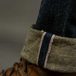 ONI Denim 902ZR "Secret Denim" 20oz High Rise Relaxed Tapered Jeans 38 ONI Denim 902ZR