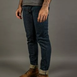 ONI Denim 902ZR "Secret Denim" 20oz High Rise Relaxed Tapered Jeans 34 ONI Denim 902ZR