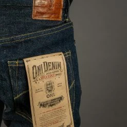 ONI Denim 902ZR "Secret Denim" 20oz High Rise Relaxed Tapered Jeans 36 ONI Denim 902ZR