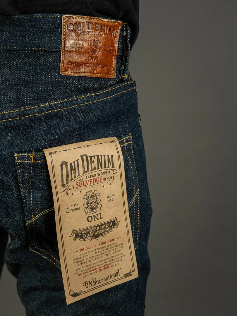 ONI Denim 902ZR "Secret Denim" 20oz High Rise Relaxed Tapered Jeans 7 ONI Denim 902ZR "Secret Denim" 20oz High Rise Relaxed Tapered Jeans
