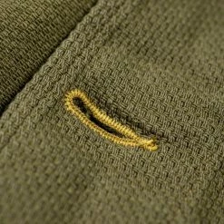 ONI Denim 03100-OLVDR Sashiko Dobby Coverall Jacket Olive Drab