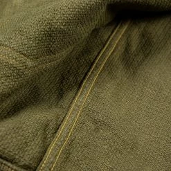 ONI Denim 03100-OLVDR Sashiko Dobby Coverall Jacket Olive Drab