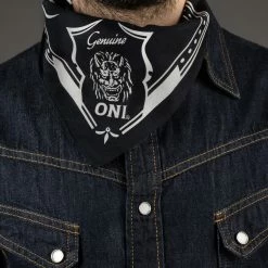 ONI Denim Black Bandana