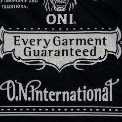 ONI Denim Black Bandana