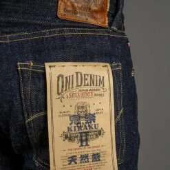 ONI Denim 515 "Kiraku II" 12oz Natural Indigo Tight Straight Jeans 37 ONI Denim 515