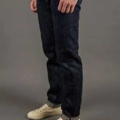 ONI Denim 515 "Kiraku II" 12oz Natural Indigo Tight Straight Jeans 35 ONI Denim 515