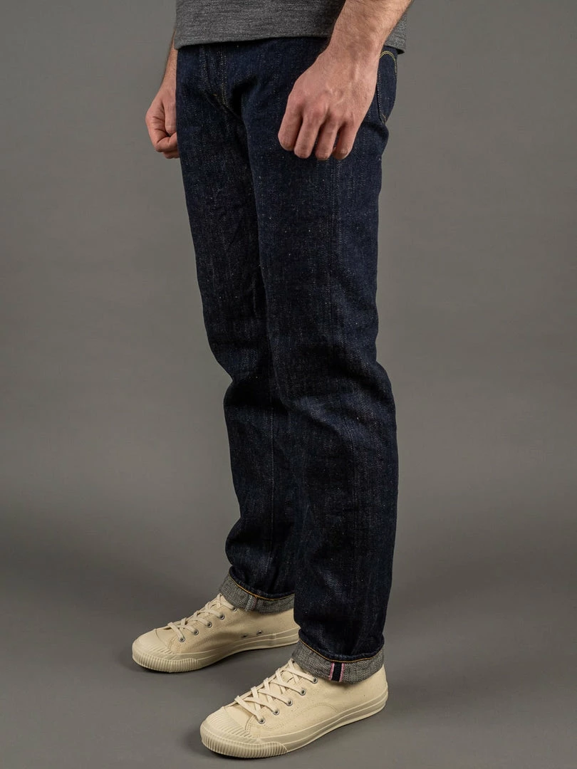 ONI Denim 515 "Kiraku II" 12oz Natural Indigo Tight Straight Jeans 6 ONI Denim 515 "Kiraku II" 12oz Natural Indigo Tight Straight Jeans