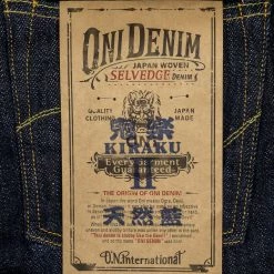 ONI Denim 515 "Kiraku II" 12oz Natural Indigo Tight Straight Jeans 51 ONI Denim 515