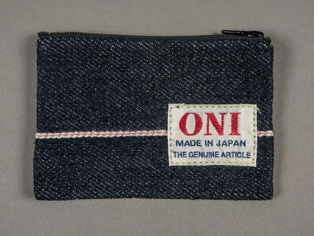 ONI Denim Selvedge Coin Pouch 3 ONI Denim Selvedge Coin Pouch
