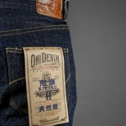 ONI Denim 689 "Kiraku II" 12oz Natural Indigo Relaxed Tapered Jeans 33 ONI Denim 689