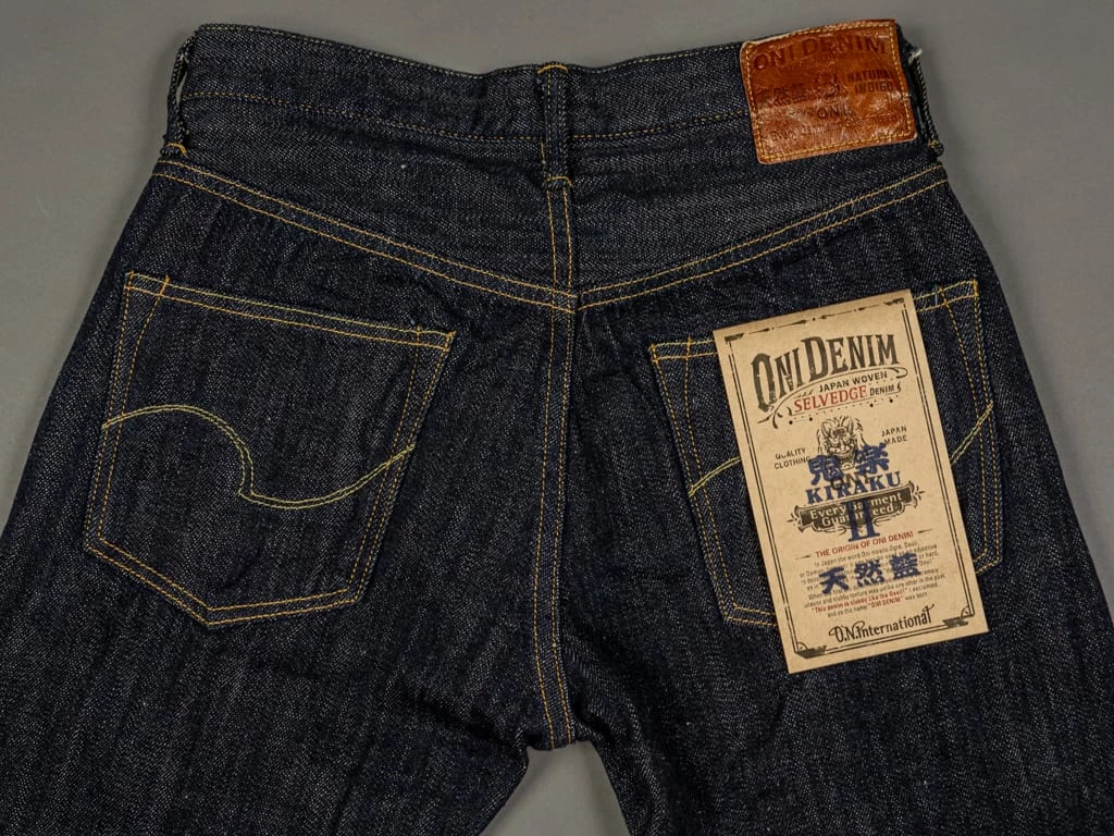 ONI Denim 689 "Kiraku II" 12oz Natural Indigo Relaxed Tapered Jeans 13 ONI Denim 689 "Kiraku II" 12oz Natural Indigo Relaxed Tapered Jeans