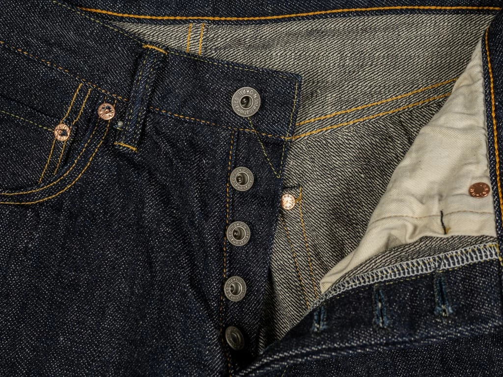 ONI Denim 689 "Kiraku II" 12oz Natural Indigo Relaxed Tapered Jeans 12 ONI Denim 689 "Kiraku II" 12oz Natural Indigo Relaxed Tapered Jeans
