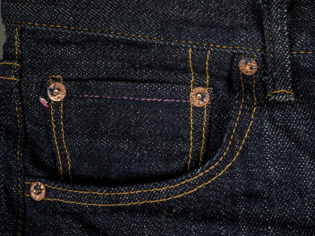 ONI Denim 689 "Kiraku II" 12oz Natural Indigo Relaxed Tapered Jeans 14 ONI Denim 689 "Kiraku II" 12oz Natural Indigo Relaxed Tapered Jeans