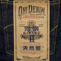 ONI Denim 689 "Kiraku II" 12oz Natural Indigo Relaxed Tapered Jeans 46 ONI Denim 689