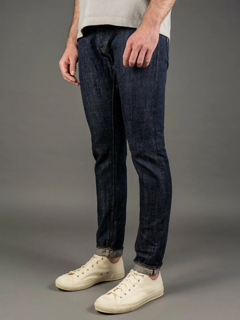 ONI Denim 689 "Kiraku II" 12oz Natural Indigo Relaxed Tapered Jeans 5 ONI Denim 689 "Kiraku II" 12oz Natural Indigo Relaxed Tapered Jeans
