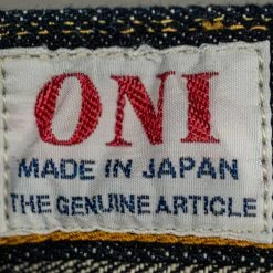 ONI Denim 689 "Kiraku II" 12oz Natural Indigo Relaxed Tapered Jeans 51 ONI Denim 689