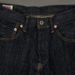 ONI Denim 689 "Kiraku II" 12oz Natural Indigo Relaxed Tapered Jeans 37 ONI Denim 689