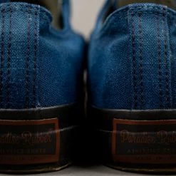 PRAS Sneakers Pras Shellcap Low Indigo Hand Dyed Sneakers 32 PRAS Sneakers Pras Shellcap Low Indigo Hand Dyed Sneakers