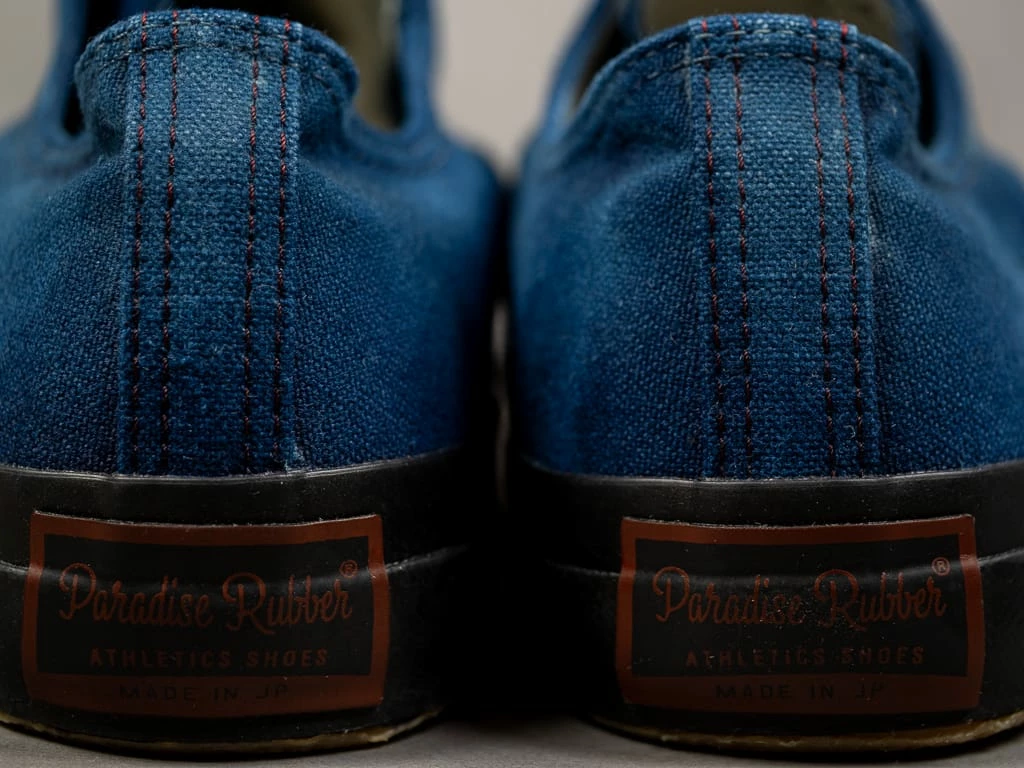 PRAS Sneakers Pras Shellcap Low Indigo Hand Dyed Sneakers 10 PRAS Sneakers Pras Shellcap Low Indigo Hand Dyed Sneakers