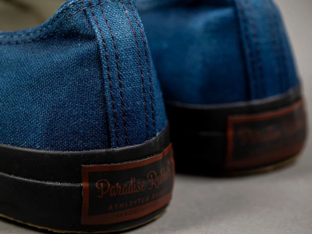 PRAS Sneakers Pras Shellcap Low Indigo Hand Dyed Sneakers 8 PRAS Sneakers Pras Shellcap Low Indigo Hand Dyed Sneakers