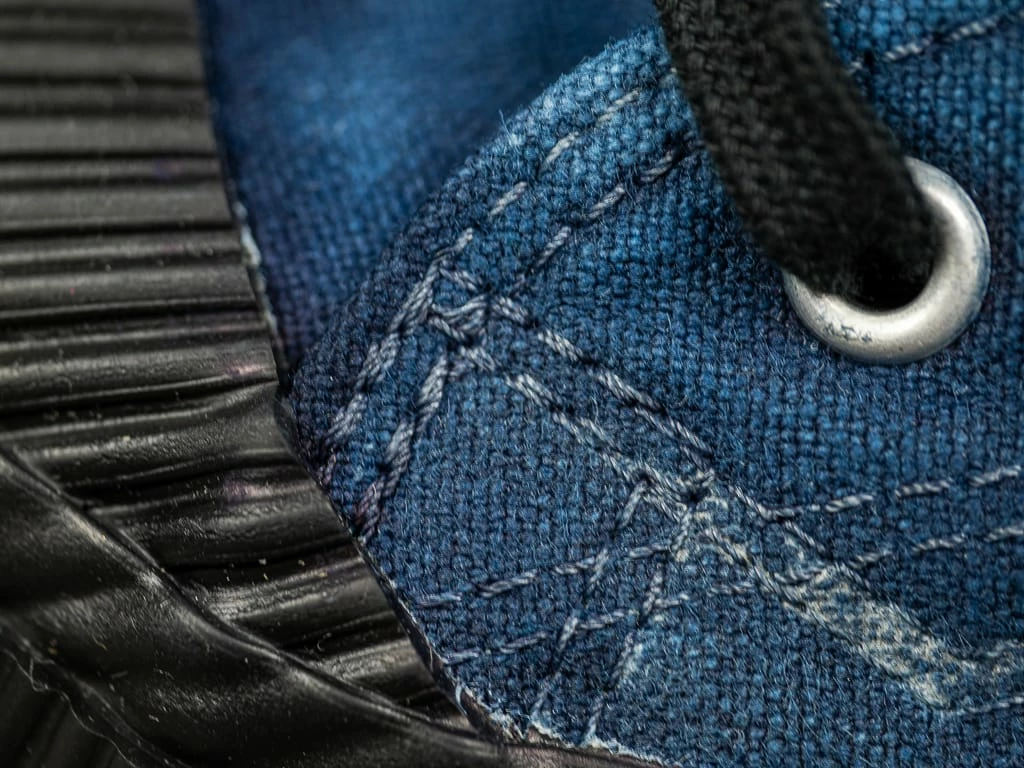 PRAS Sneakers Pras Shellcap Low Indigo Hand Dyed Sneakers 14 PRAS Sneakers Pras Shellcap Low Indigo Hand Dyed Sneakers