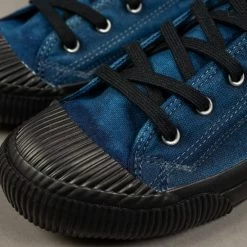 PRAS Sneakers Pras Shellcap Low Indigo Hand Dyed Sneakers 28 PRAS Sneakers Pras Shellcap Low Indigo Hand Dyed Sneakers