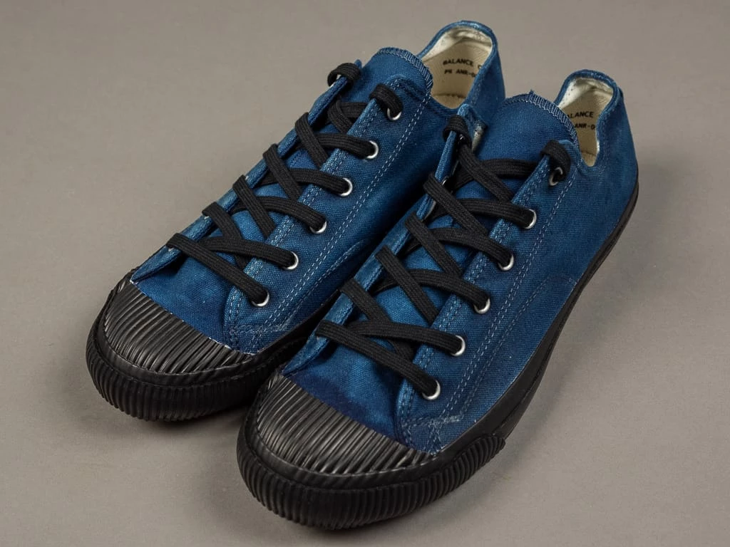 PRAS Sneakers Pras Shellcap Low Indigo Hand Dyed Sneakers 4 PRAS Sneakers Pras Shellcap Low Indigo Hand Dyed Sneakers