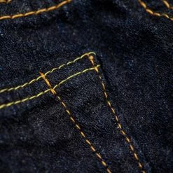 Pure Blue Japan BRK-013-ID 13.5oz Broken Twill Slim Tapered Jeans