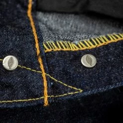 Pure Blue Japan BRK-013-ID 13.5oz Broken Twill Slim Tapered Jeans