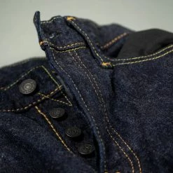 Pure Blue Japan BRK-013-ID 13.5oz Broken Twill Slim Tapered Jeans