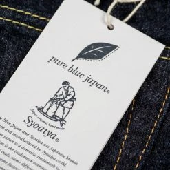 Pure Blue Japan BRK-013-ID 13.5oz Broken Twill Slim Tapered Jeans