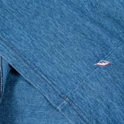 Pure Blue Japan SS5011-SB Indigo Dyed Crewneck T-Shirt (Sunburned)